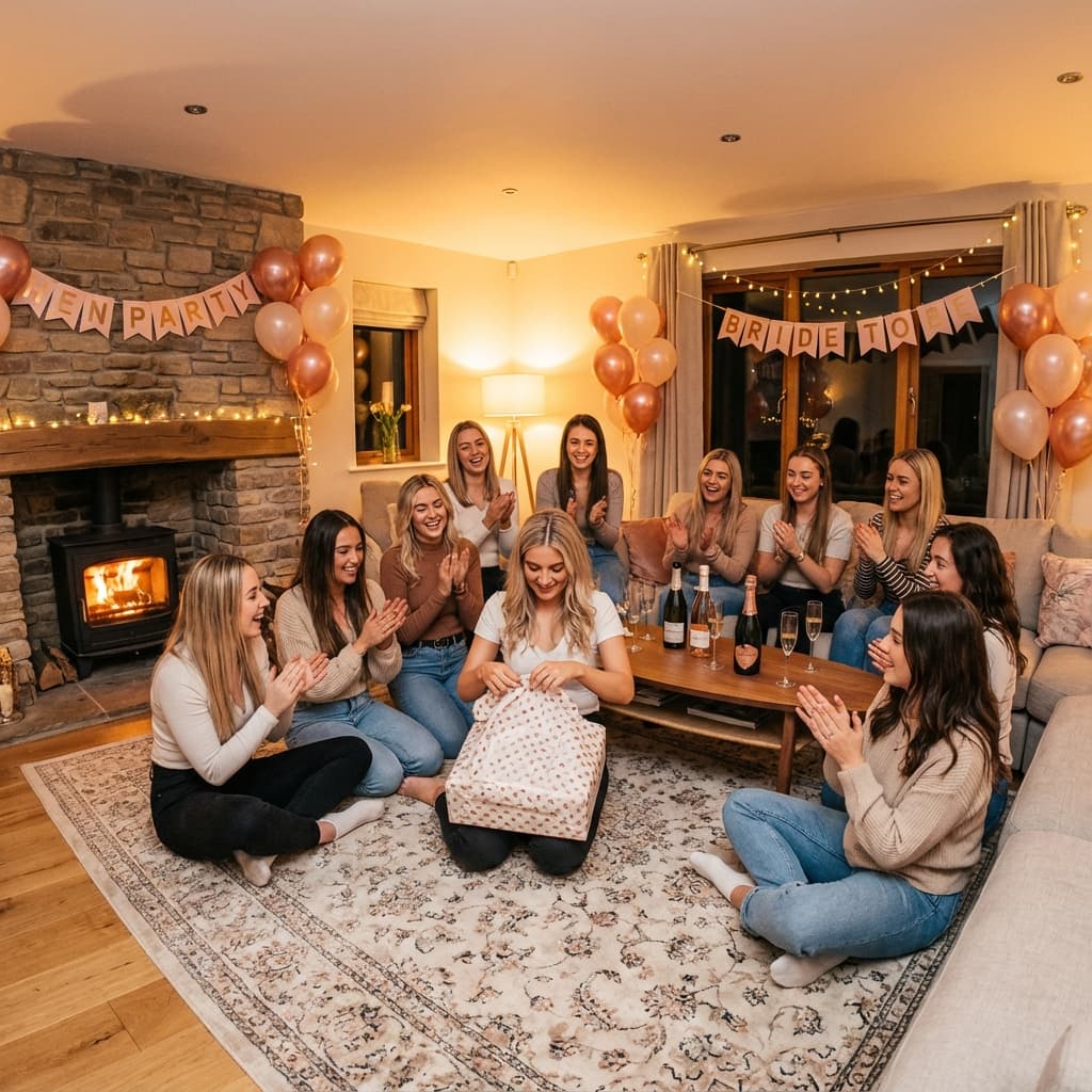 6. Pass the Parcel (The Hen Edition) - Hen Party Game