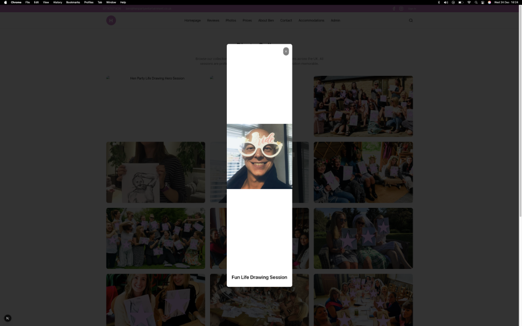 Ben Life Drawing Model