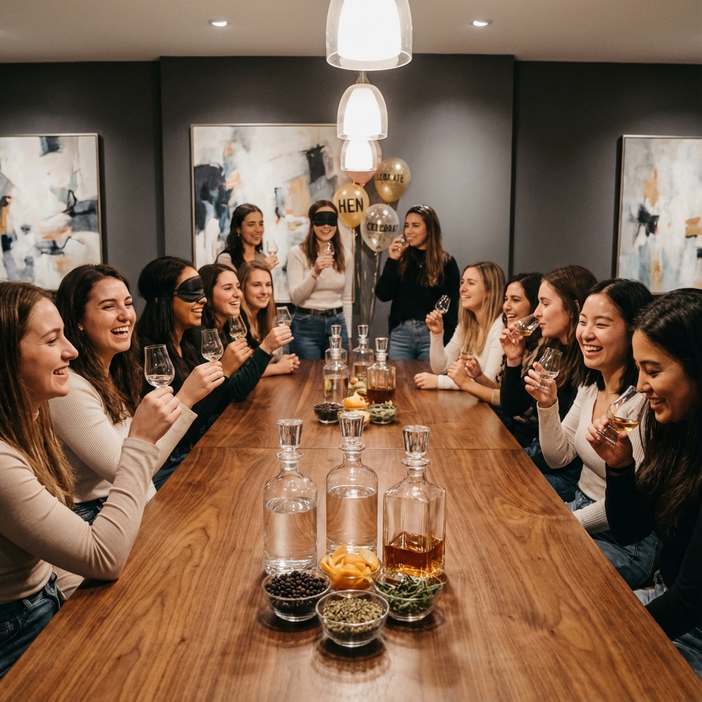 9. Gin Tasting Challenge (DIY) - Hen Party Game